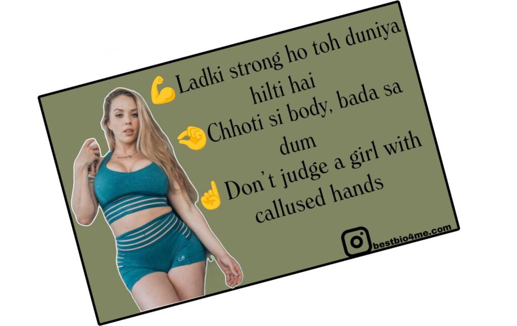 Best 2025 Gym Bio Ideas in Hindi – Attitude, Swag & Motivation