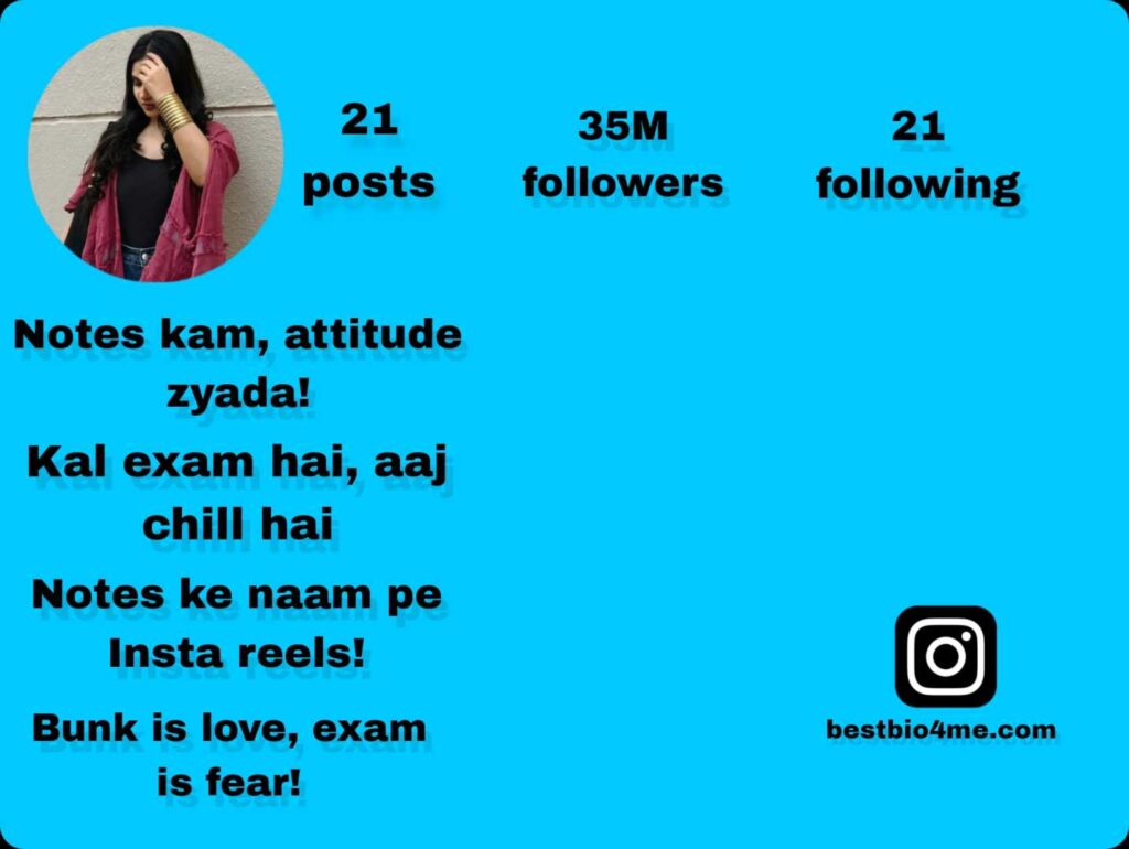 Best College student bio for instagram (copy and paste) 2025