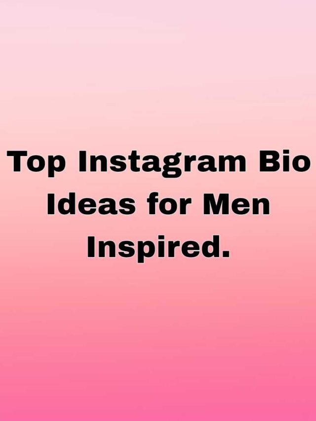 Best 2025 Instagram Bio for Boys & Girls | VIP, Stylish & Attitude