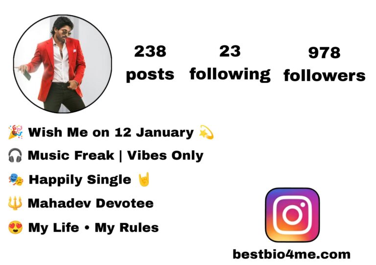 Best 1110+ King Bio For Instagram | किंग Bio