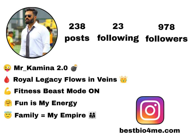 Best 1110+ King Bio For Instagram | किंग Bio
