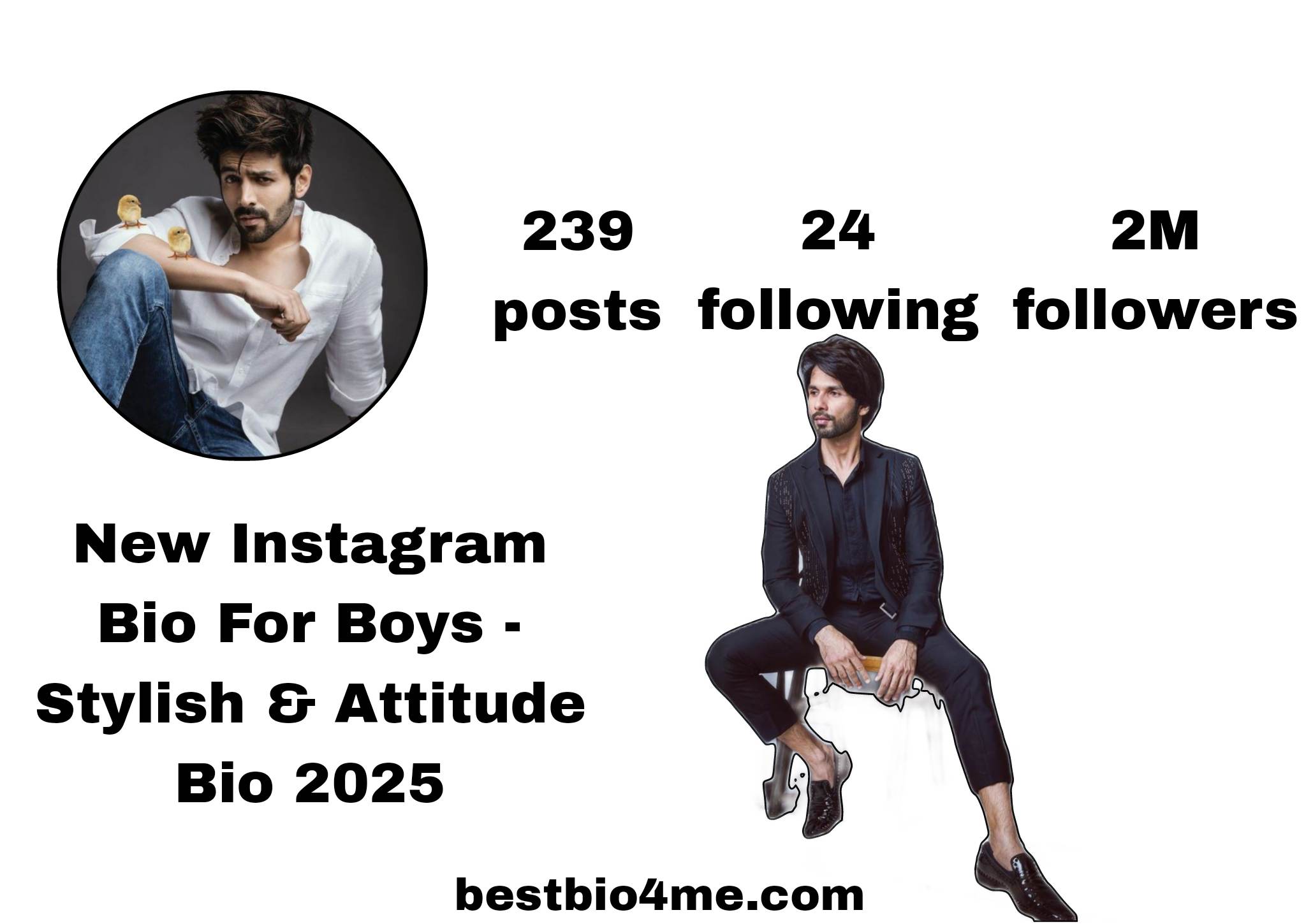 Best 1110+ New Instagram Bio For Boys - Stylish & Attitude Bio 2025