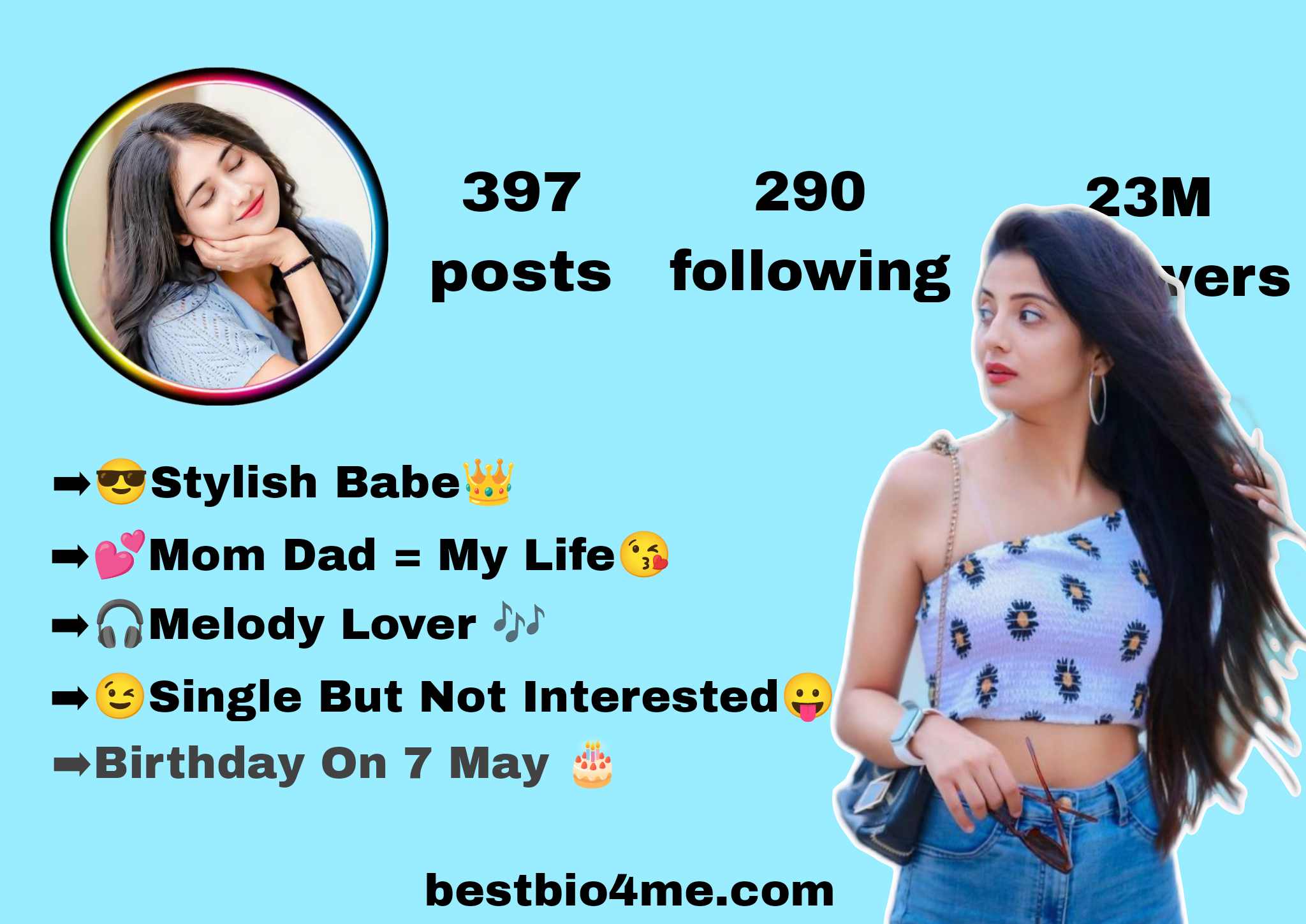 550+ Best Instagram Bio For Girls | Attitude & Stylish Bio [ 2025 ]