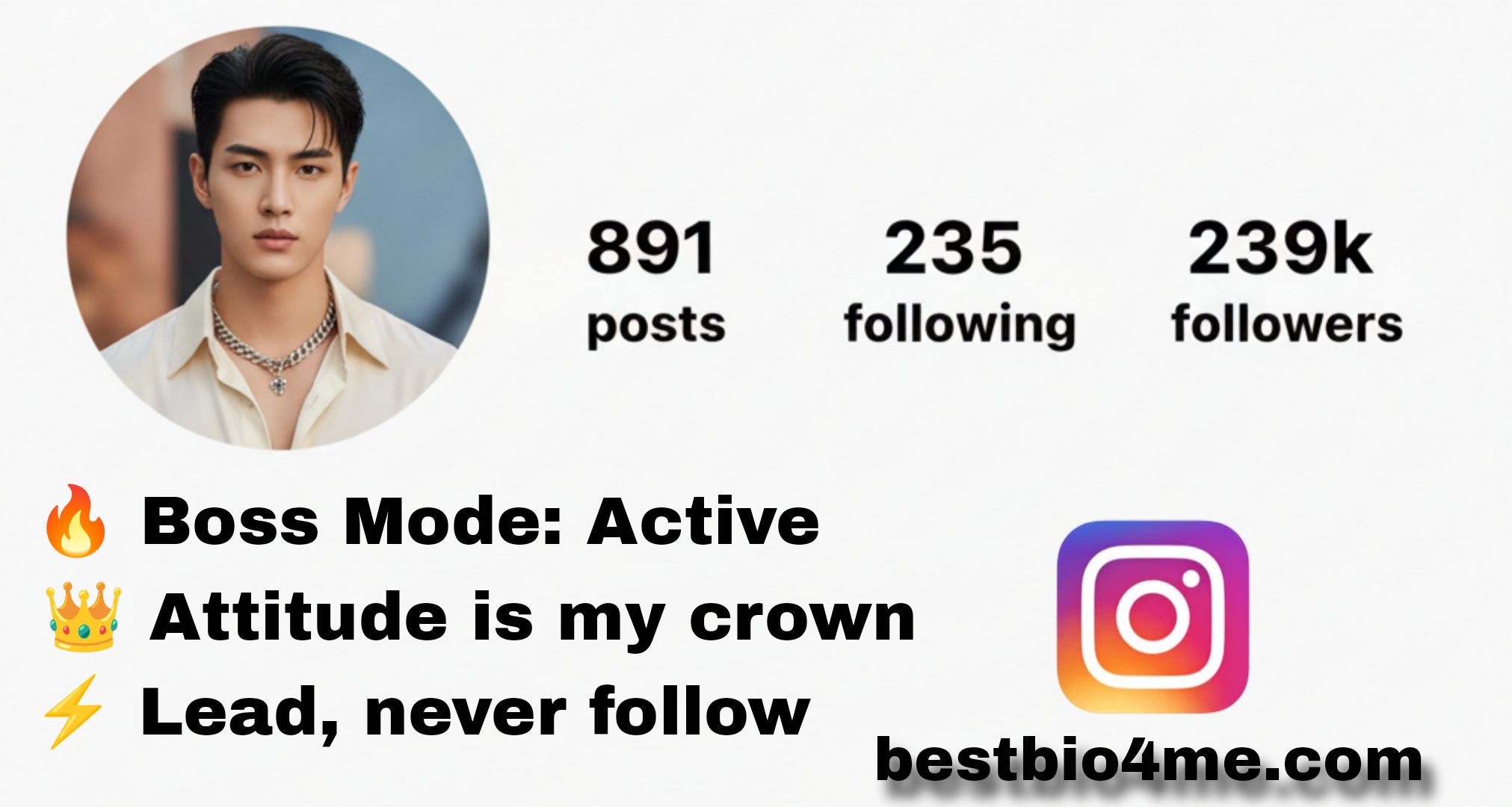 100+ Instagram Bio for Boys with Attitude and Style [Copy-Paste Ready]