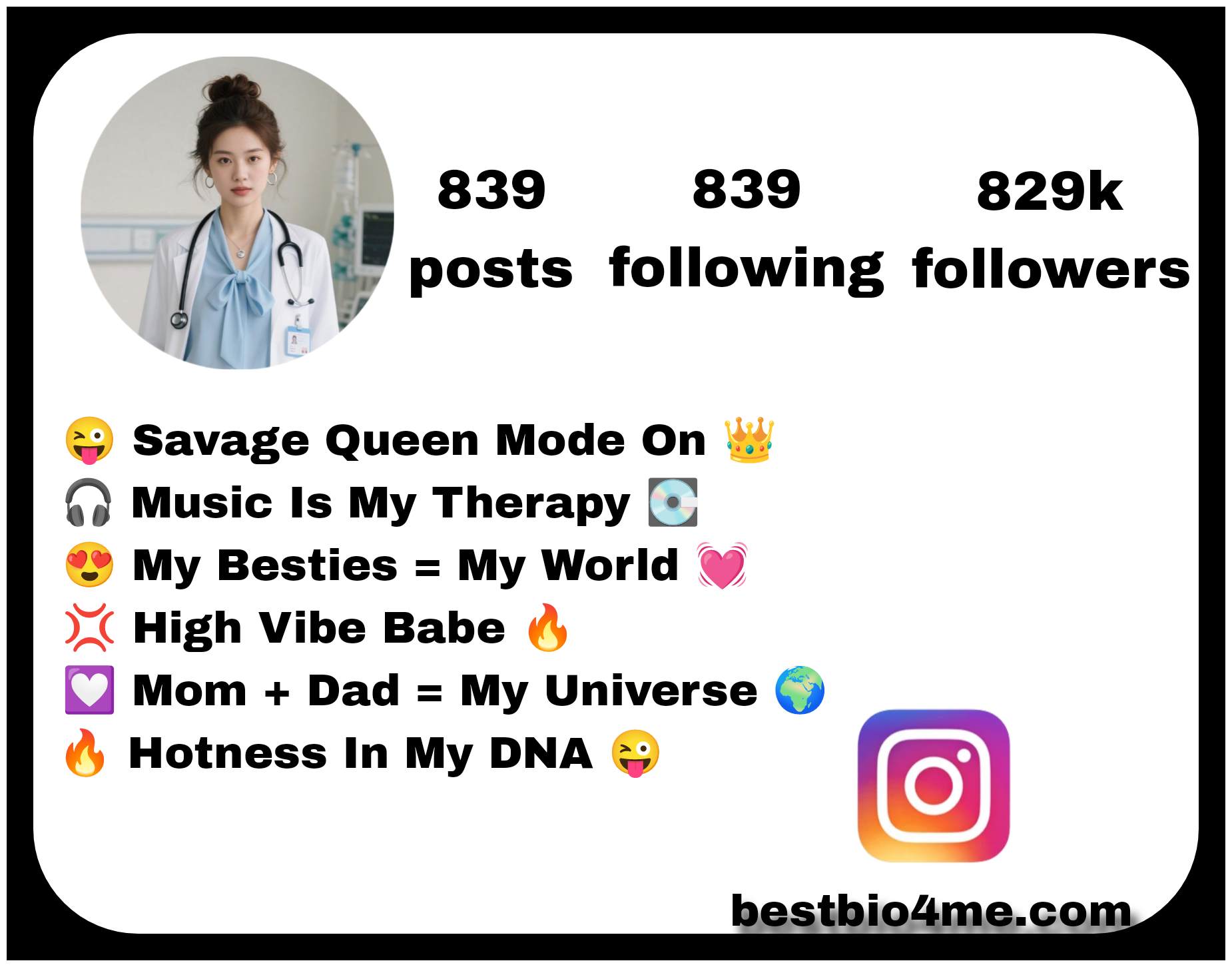 900+ Best Medical Student Bio for Instagram | Love, Life & Attitude