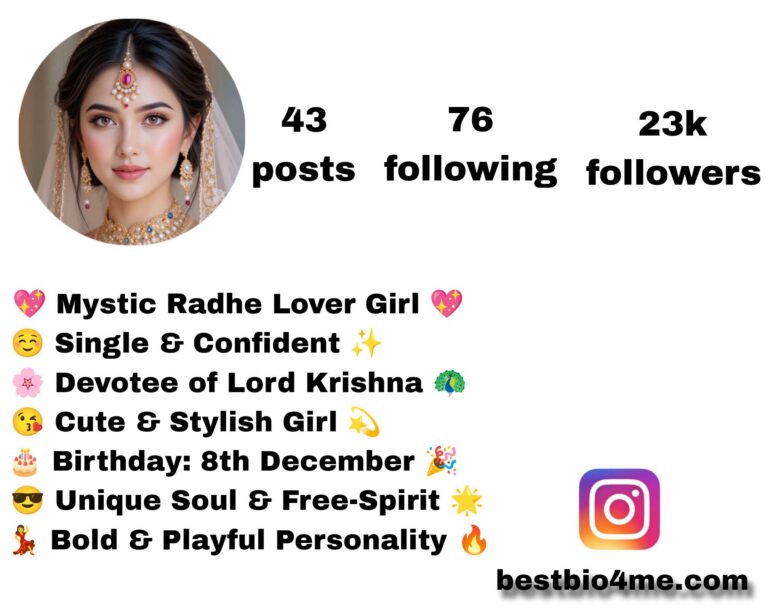 250+ Best Krishna Bio for Instagram || Dwarkadhish Instagram Bio