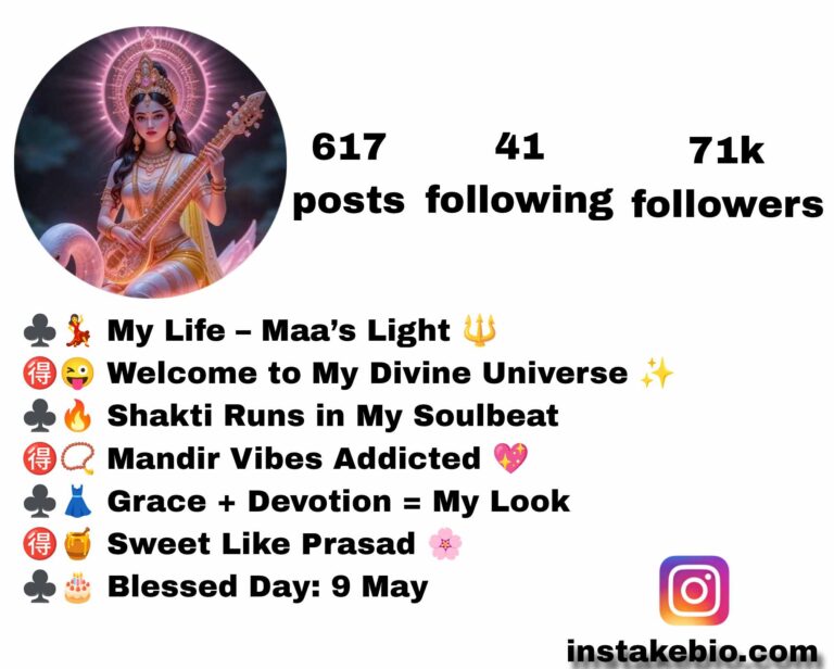 220+ Best Jai Mata Di Bio for Instagram in hindi | jai mata di
