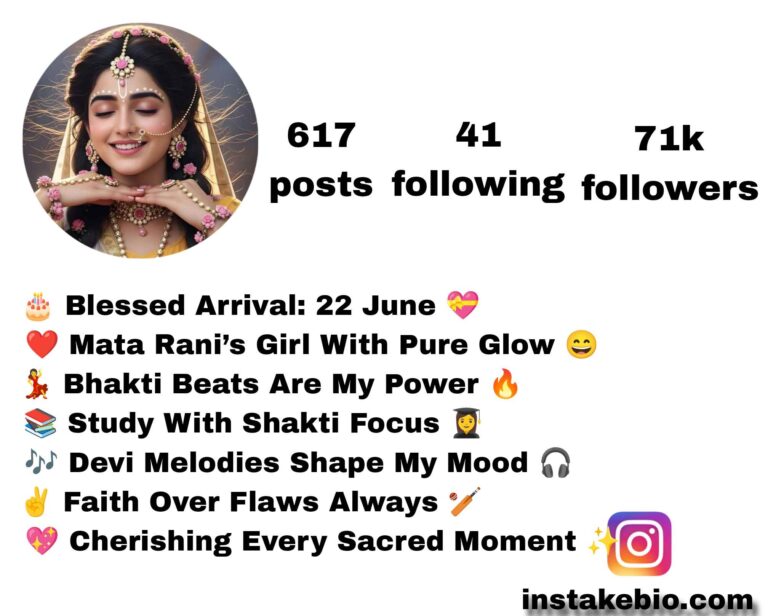 220+ Best Jai Mata Di Bio for Instagram in hindi | jai mata di