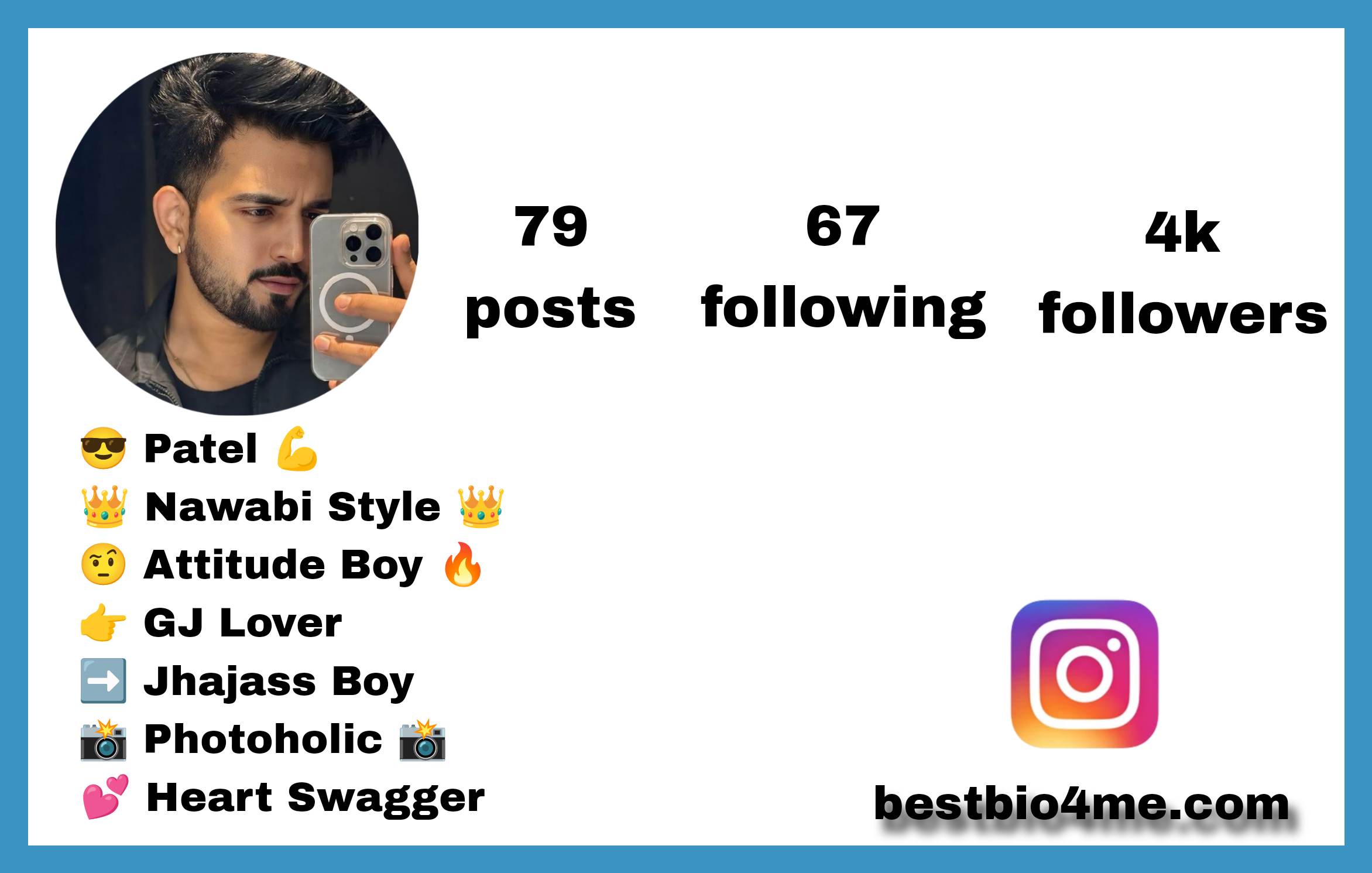 Best 196+ Best Patel Instagram Bio | पटेल बायो